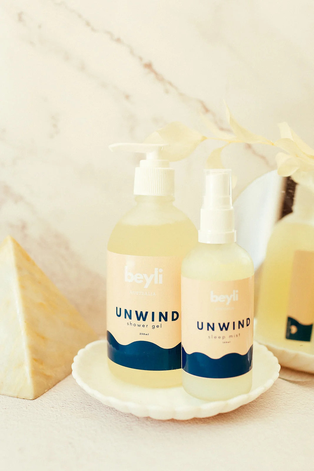 Sleep Bundle Essentials hand soap and body wash set